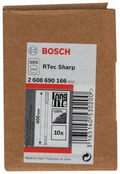 Плоское зубило RTec Sharp, SDS-max 400 mm 2608690166 (2.608.690.166)